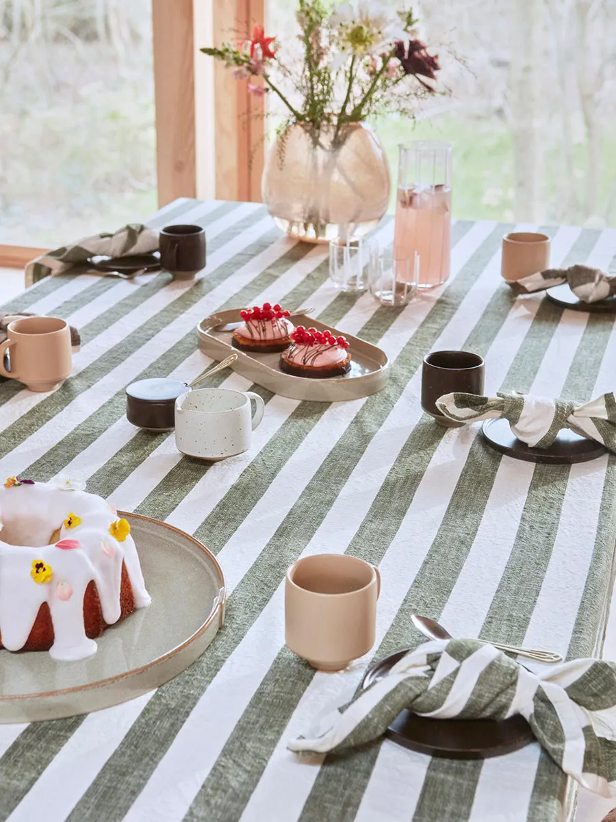 Striped Tablecloth - 260x140 cm - Choko