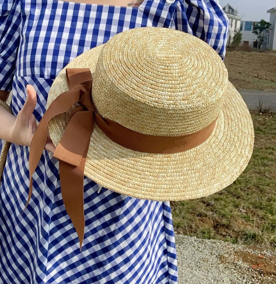 Summer Hats, Adjustable Panama Style Sun Hat w. Wide Brim Beach Hat for Men/Women | Summer Collection