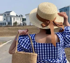 Summer Hats, Adjustable Panama Style Sun Hat w. Wide Brim Beach Hat for Men/Women | Summer Collection