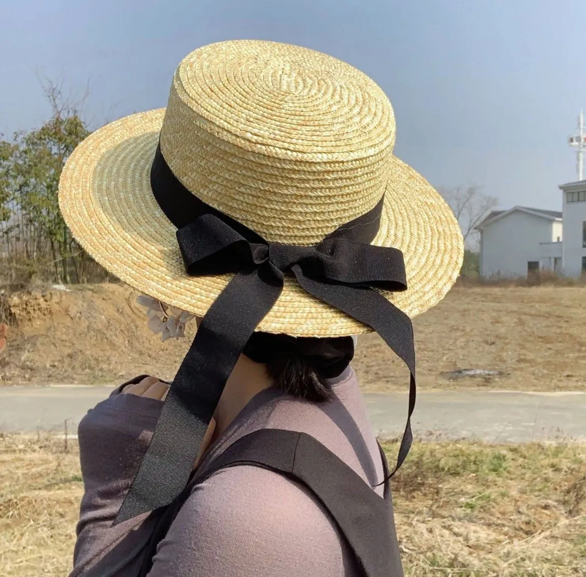 Summer Hats, Adjustable Panama Style Sun Hat w. Wide Brim Beach Hat for Men/Women | Summer Collection