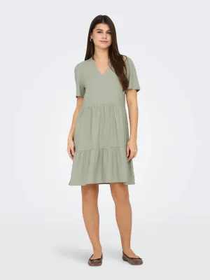Tiri-Caro Linen Dress