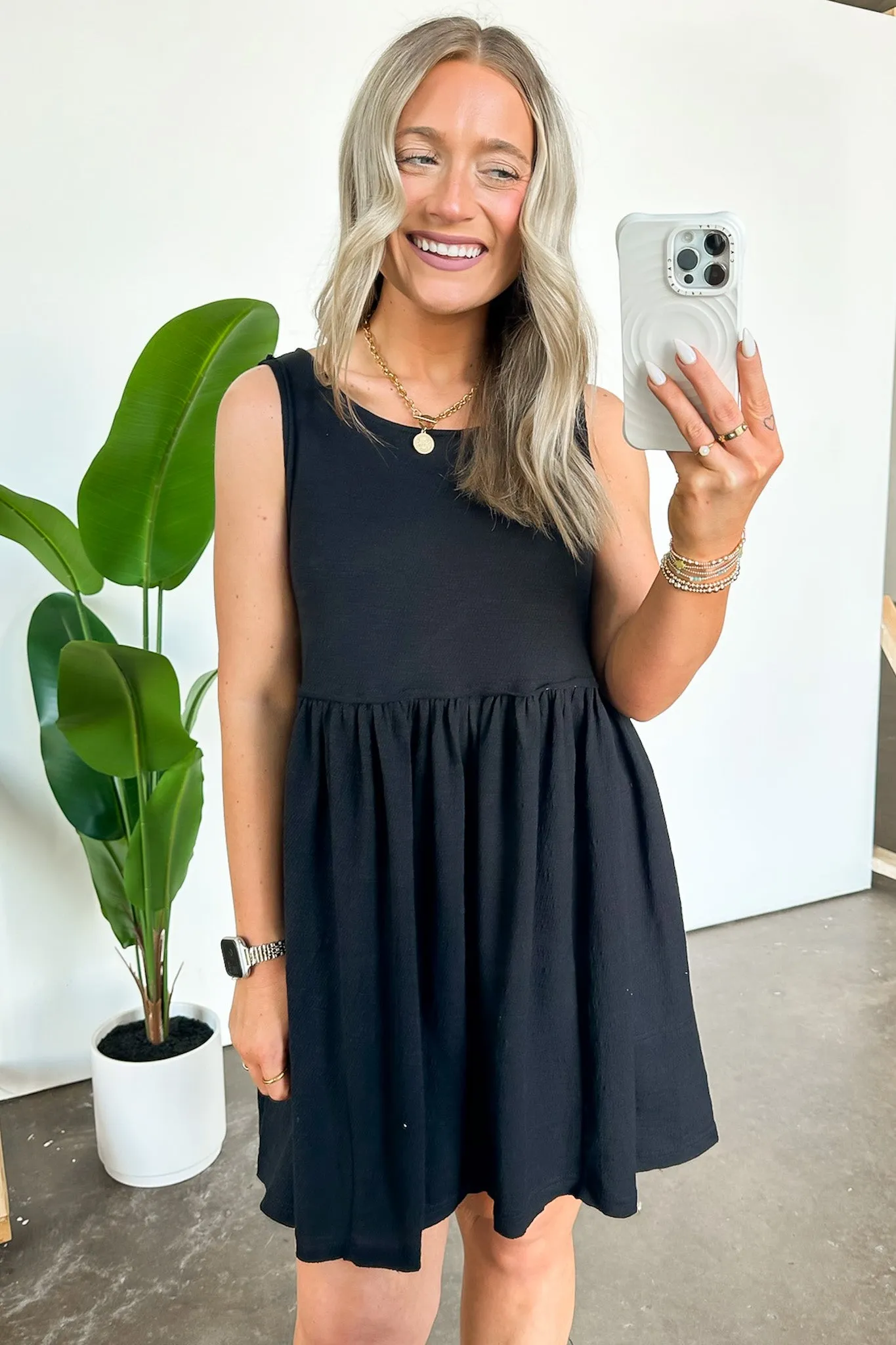 Torie Flowy Babydoll Dress - FINAL SALE