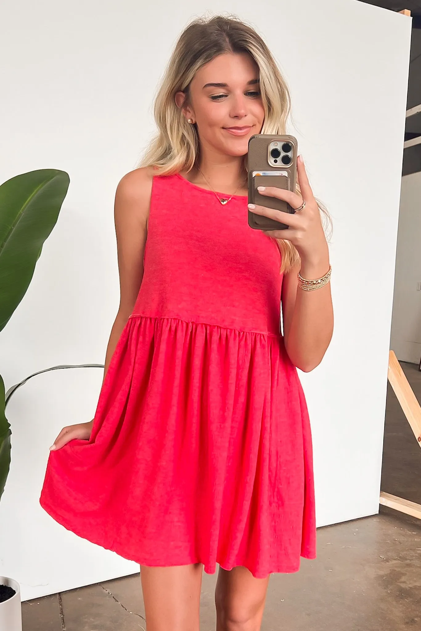 Torie Flowy Babydoll Dress - FINAL SALE
