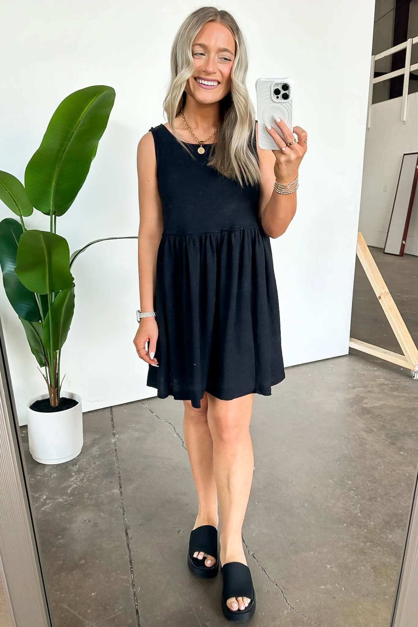 Torie Flowy Babydoll Dress - FINAL SALE
