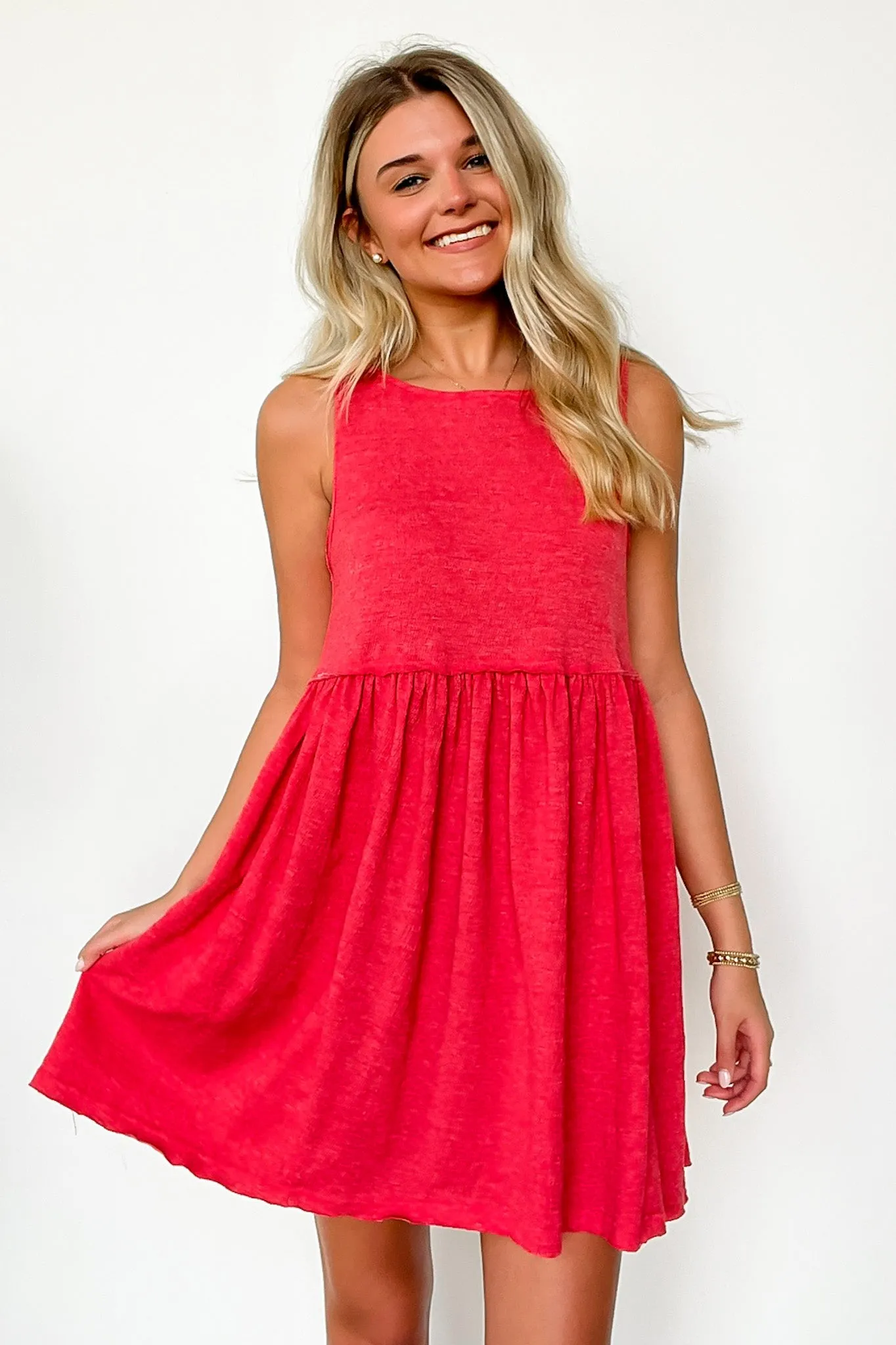 Torie Flowy Babydoll Dress - FINAL SALE