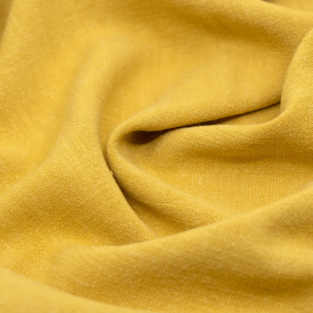 Viscose Linen Noil - Banana