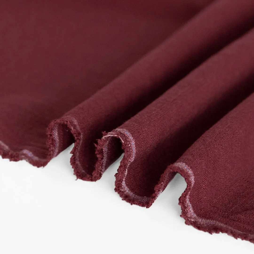 Viscose Linen Noil - Merlot